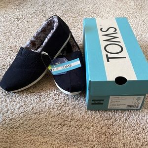 NTW - Tom’s Black Fleece Alpargata